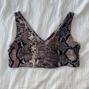 Snakeskin Top